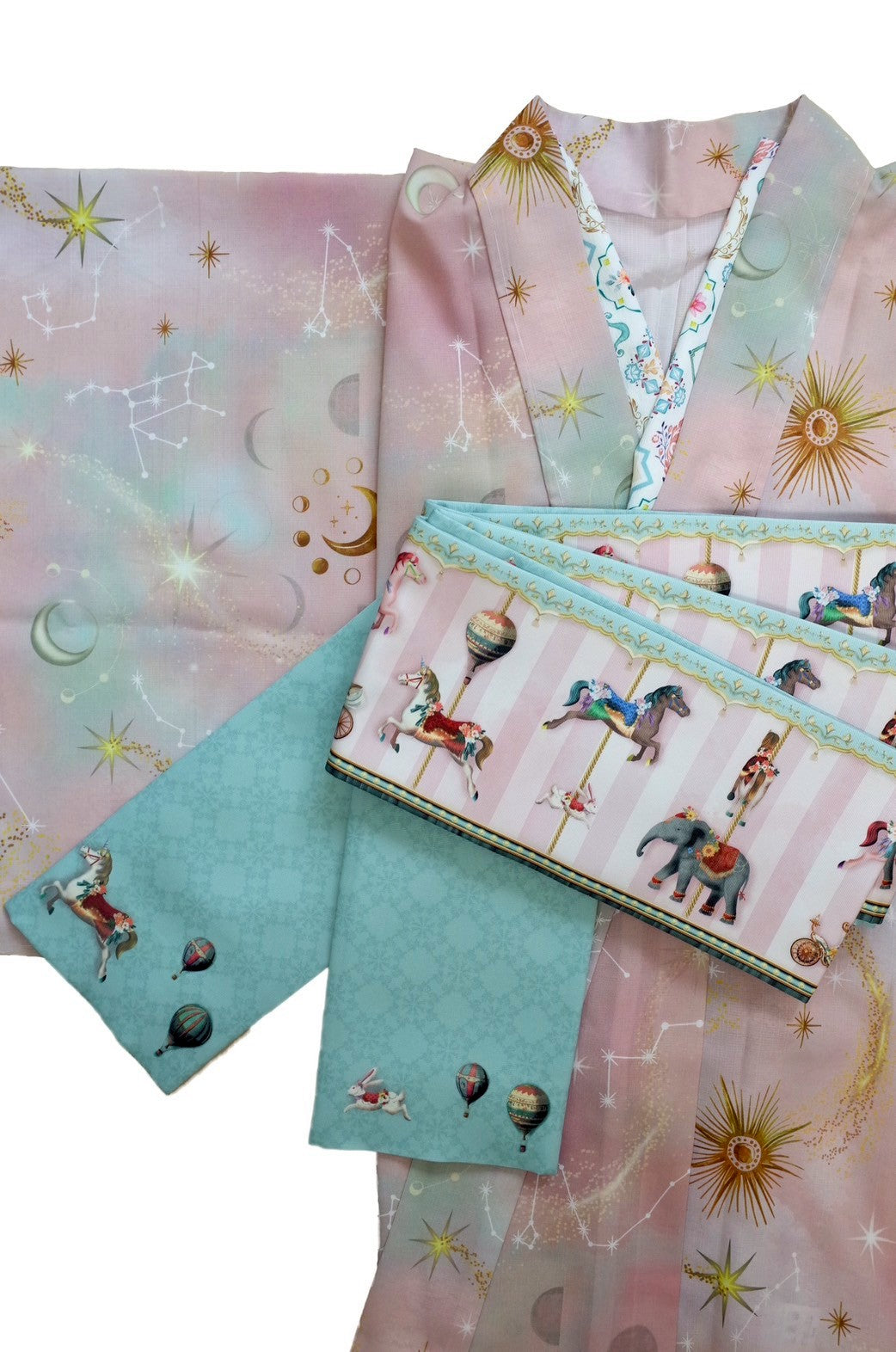 theater invi 今季半幅帯 Petiet Go Round リバーシブル