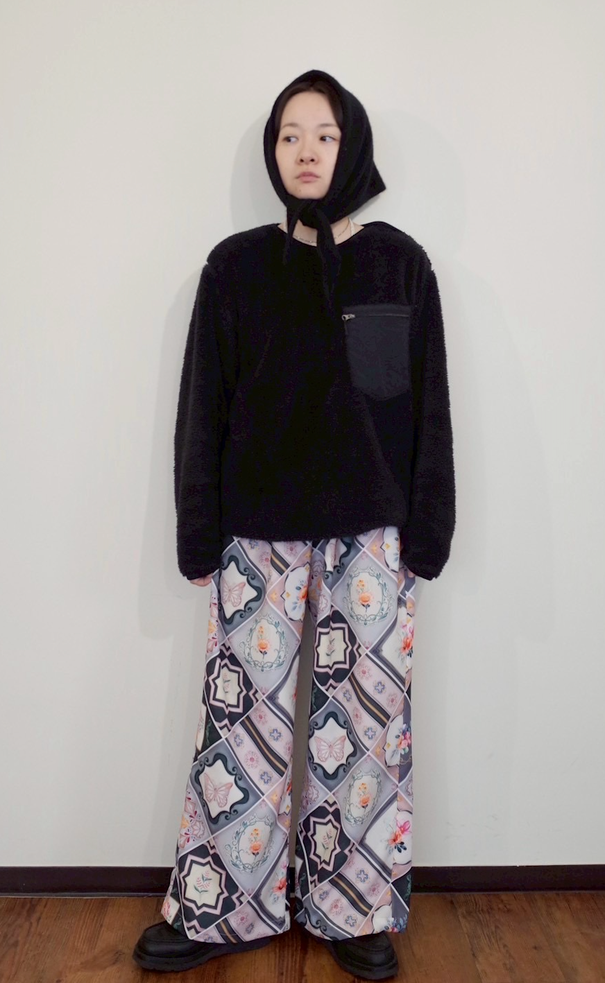 02 ワイドパンツ【マジョリカタイル】受注