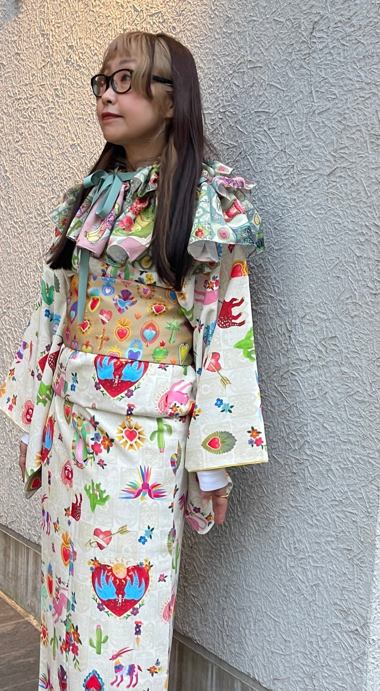 1 フリルカラー&ベルト【万華鏡】セオアルファ