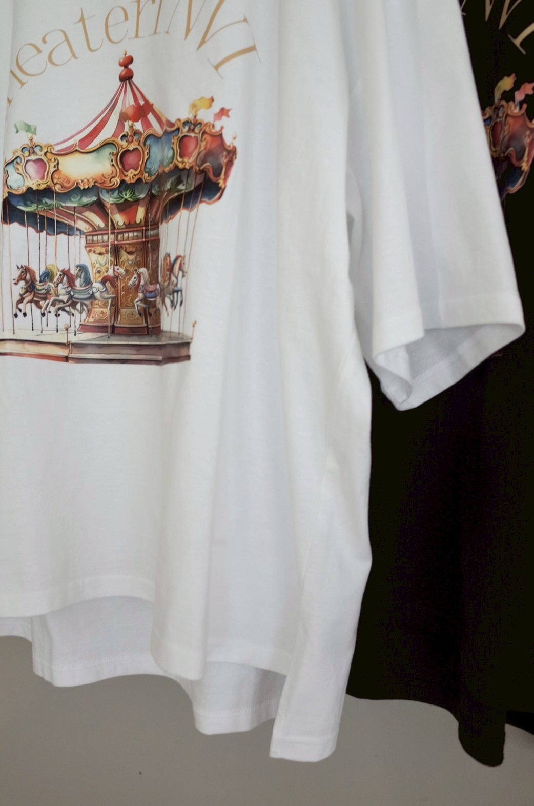 00 NEW オーバーTシャツ【Petite Go-Round/メリー】