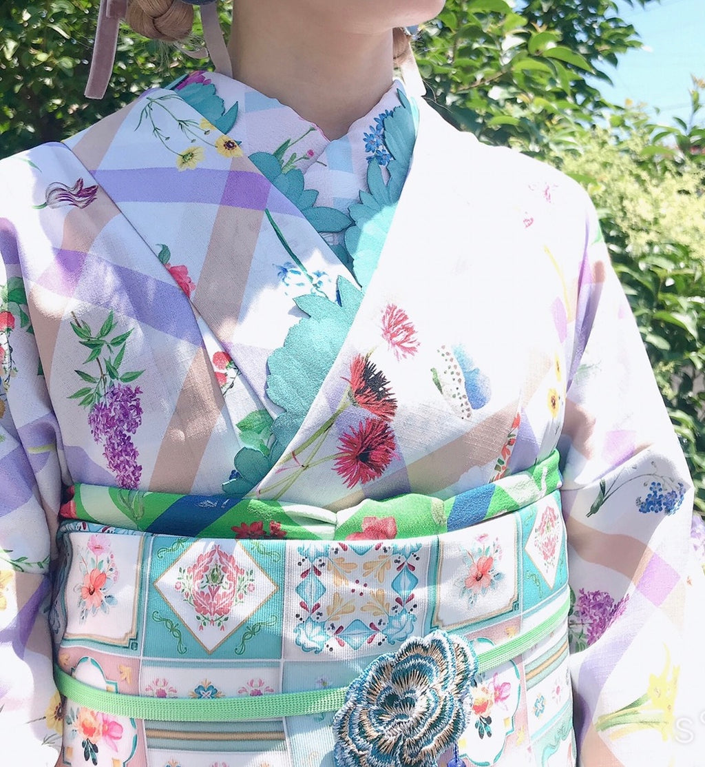 8.  帯揚げ【Wrapped specimens】