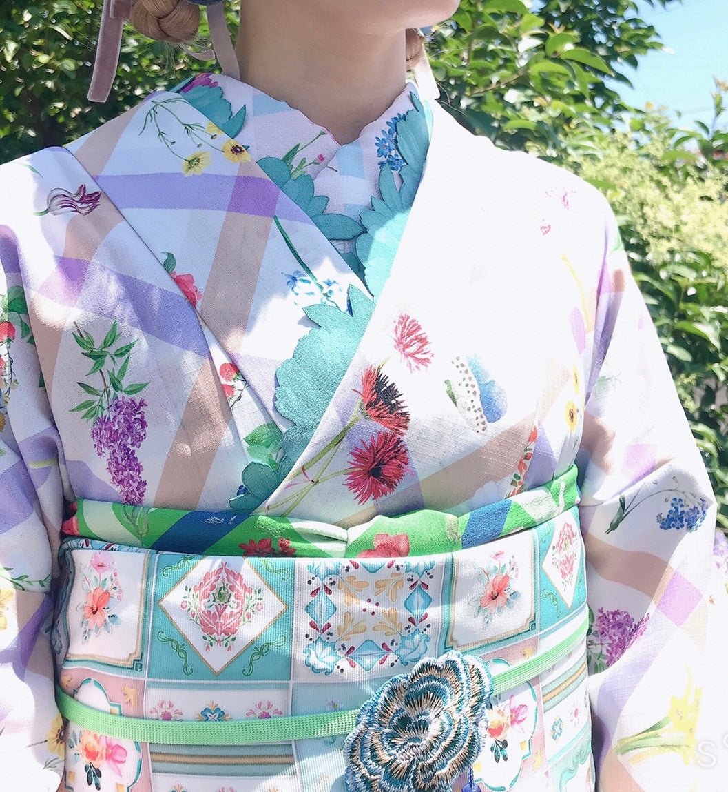 8.  帯揚げ【Wrapped specimens】