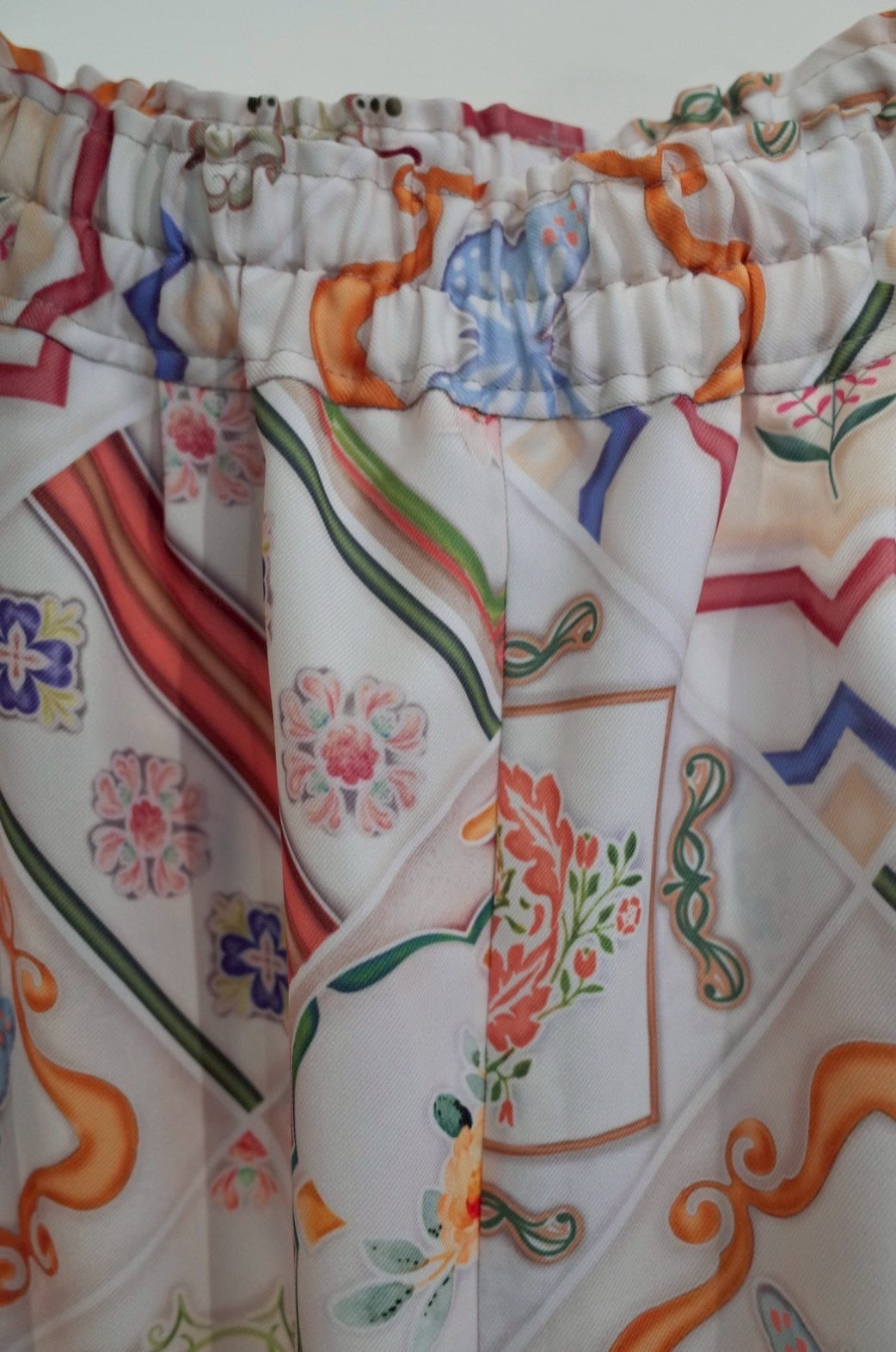 02 ワイドパンツ【マジョリカタイル】受注