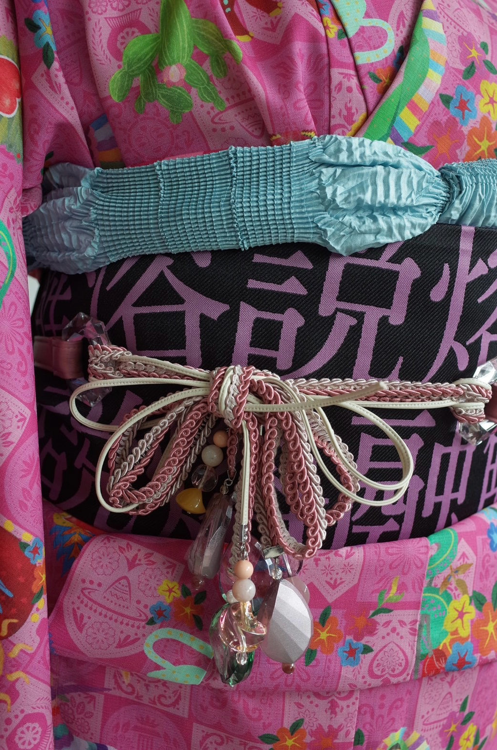A【マドレーヌ】プリーツ帯揚げ
