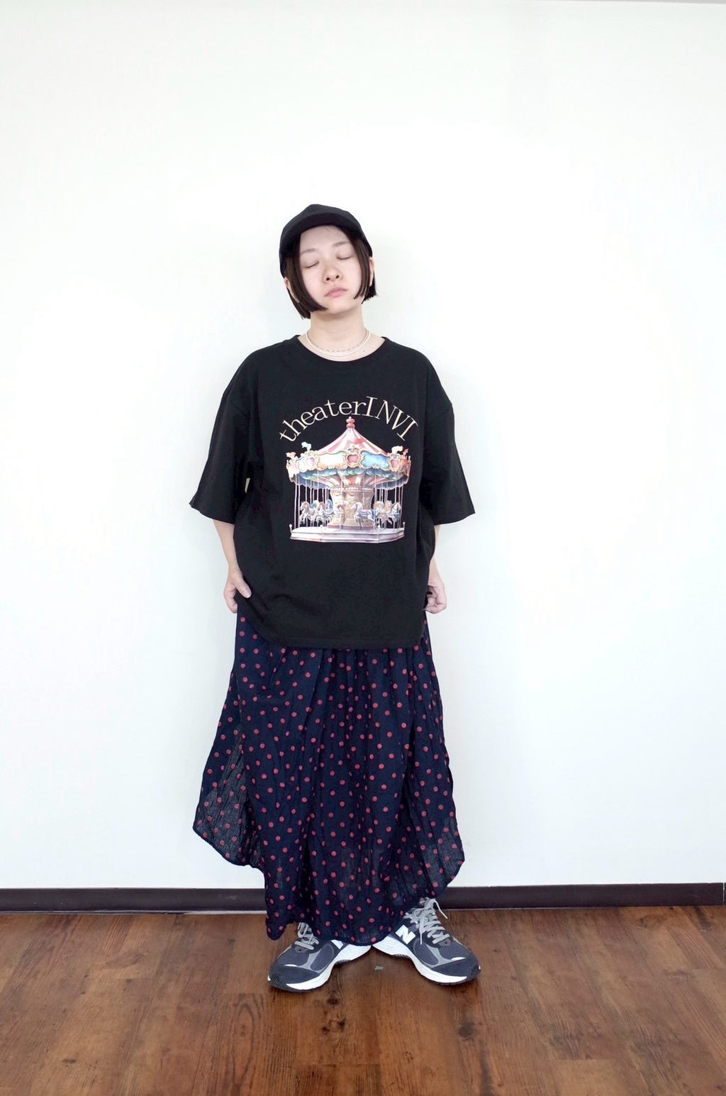 00 NEW オーバーTシャツ【Petite Go-Round/メリー】
