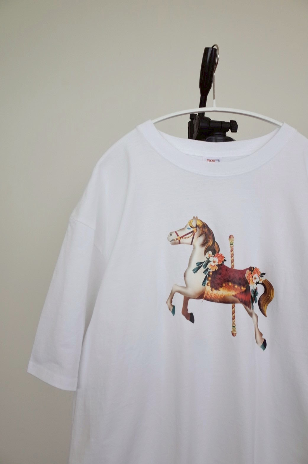 00 NEW オーバーTシャツ【Petite Go-Round/木馬】