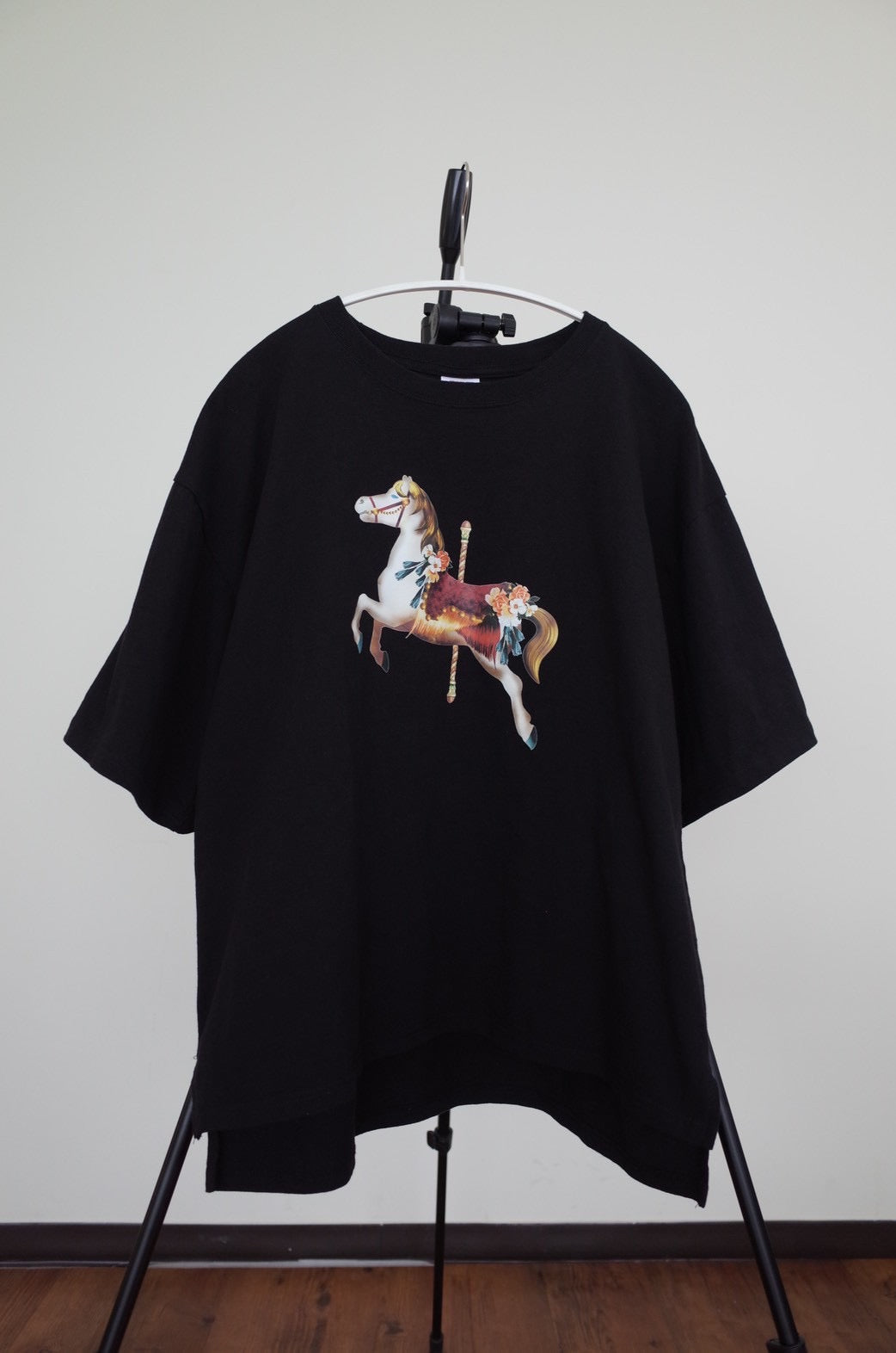 00 NEW オーバーTシャツ【Petite Go-Round/木馬】