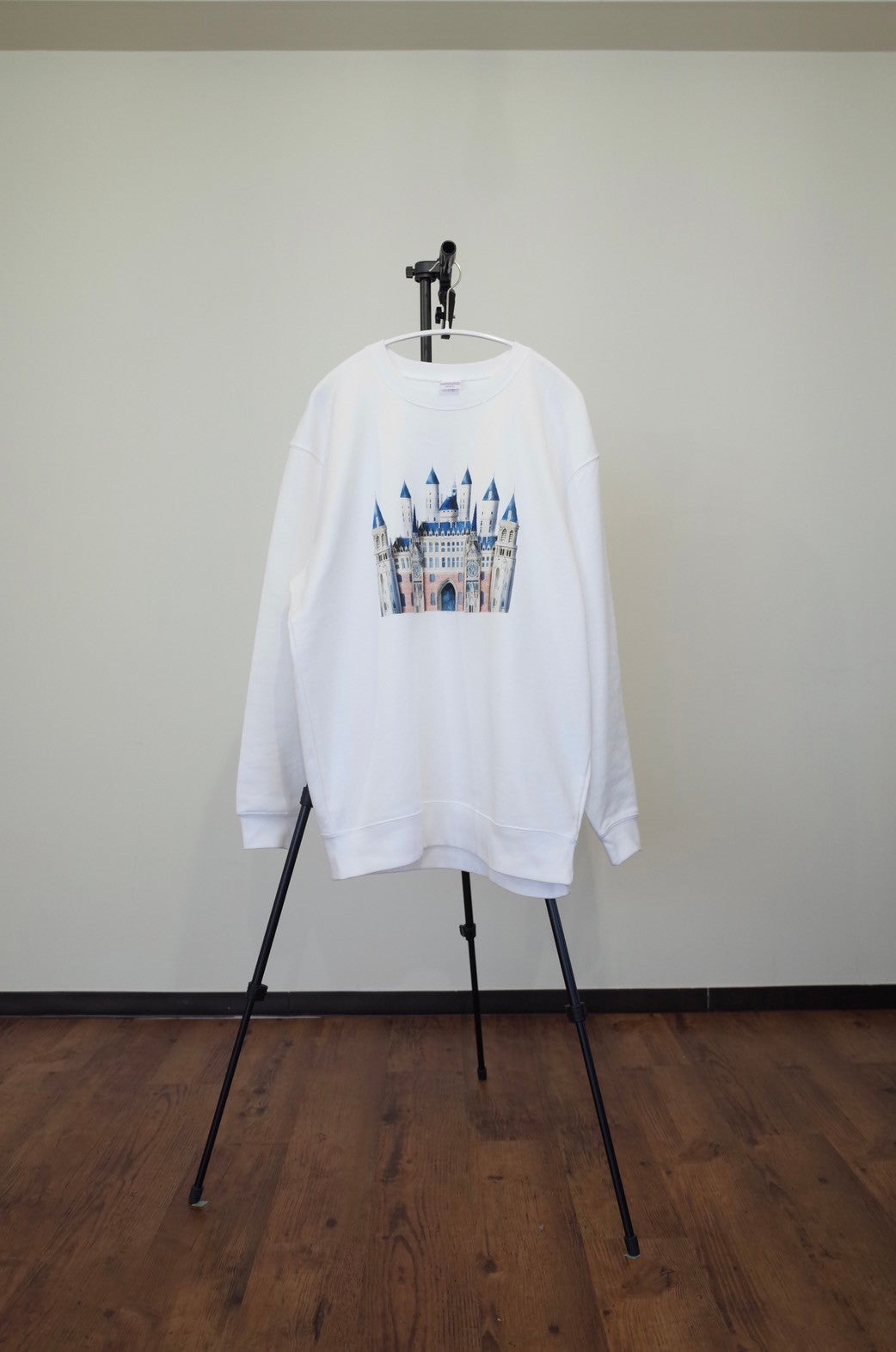 スウェット【castle】white&Black