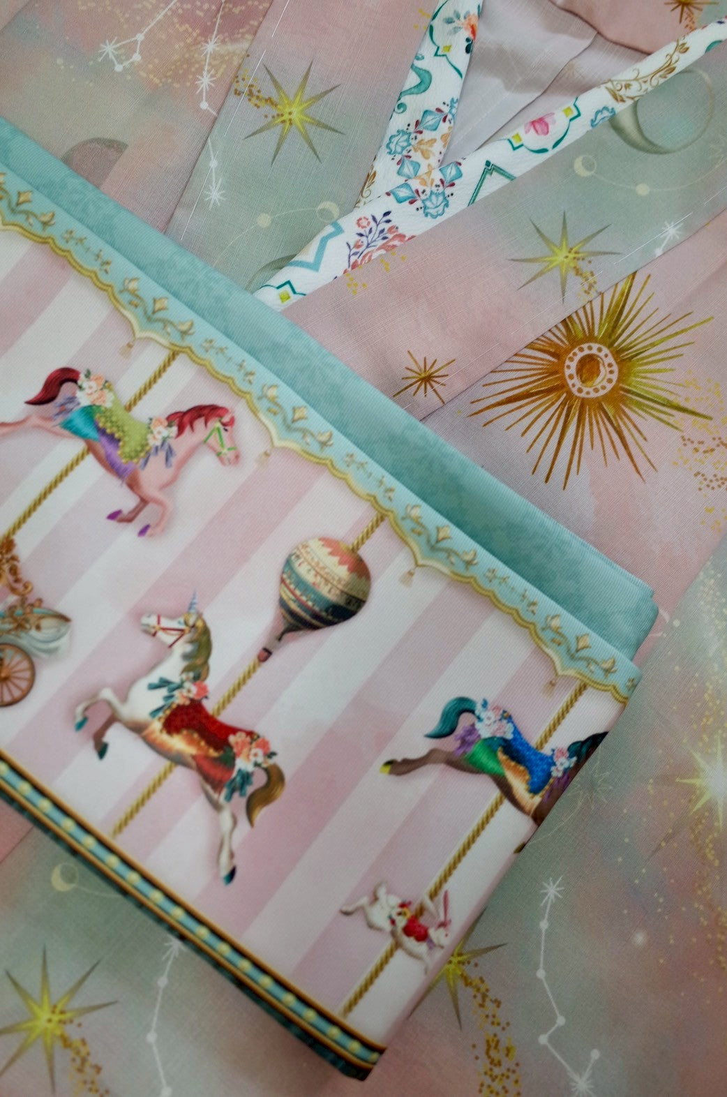 theater invi 今季半幅帯 Petiet Go Round リバーシブル