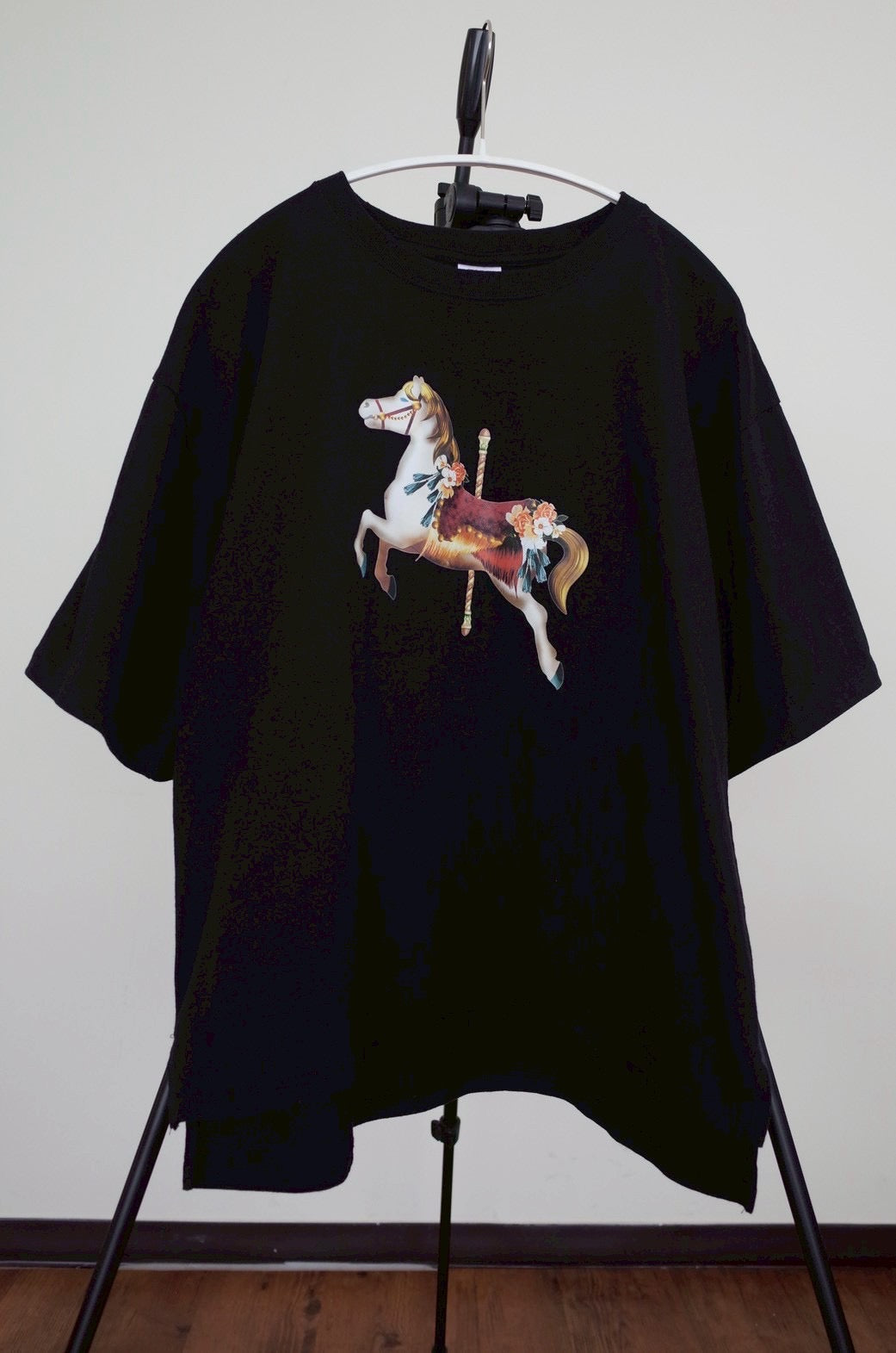 00 NEW オーバーTシャツ【Petite Go-Round/木馬】
