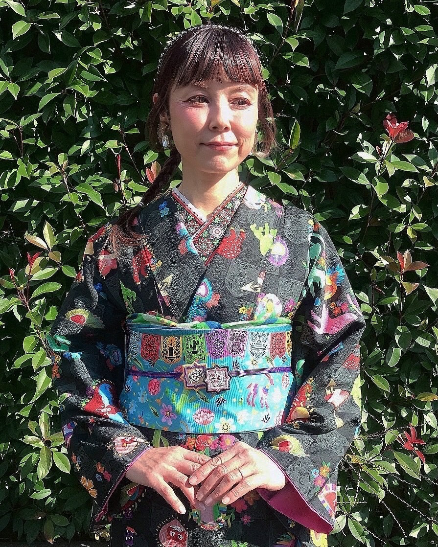 04 半幅帯【Mexicoガーランド】