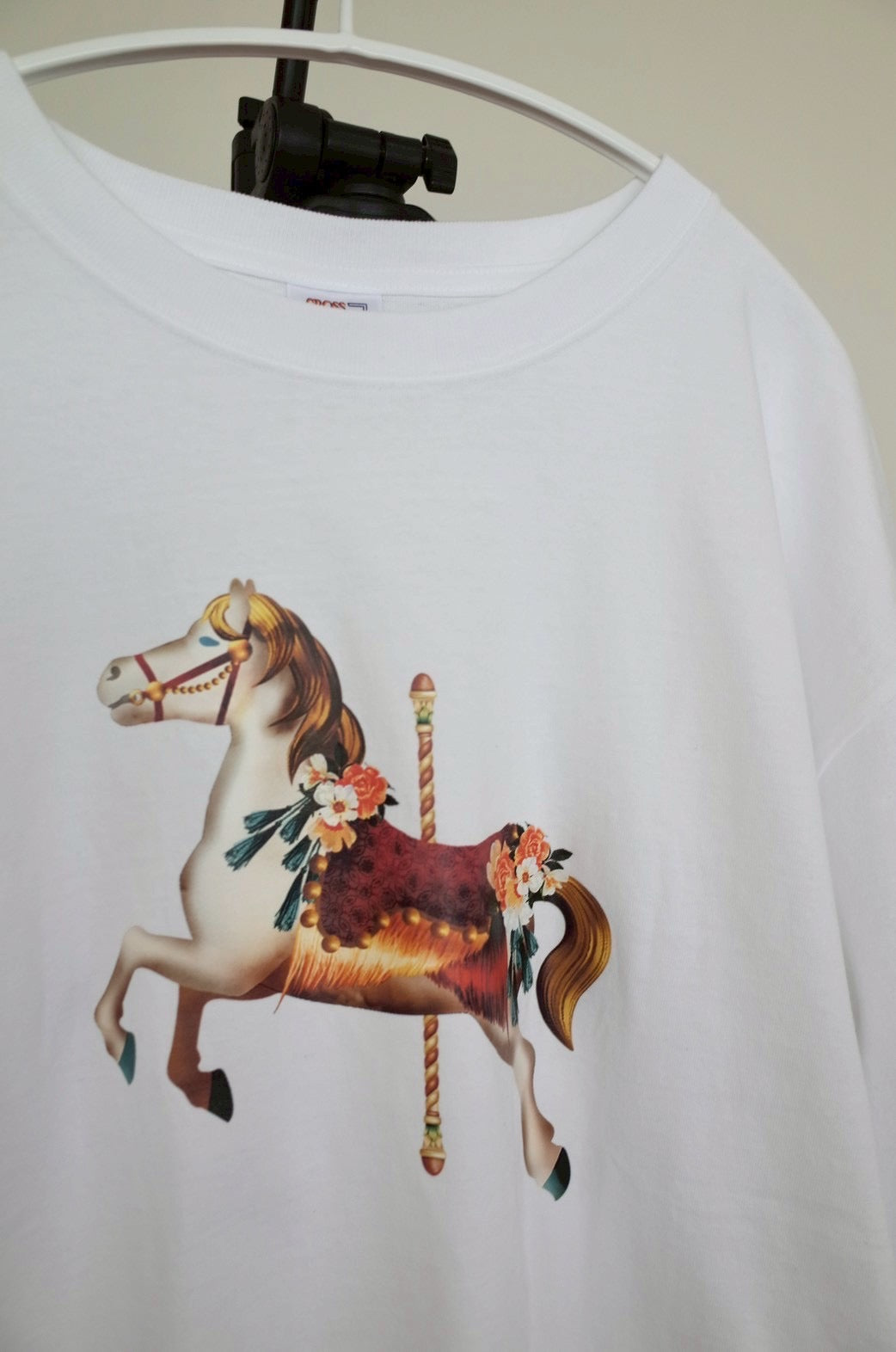 00 NEW オーバーTシャツ【Petite Go-Round/木馬】