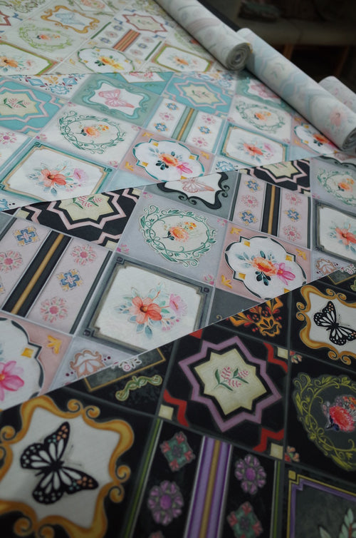 02  単衣【マジョリカタイルスクエア】