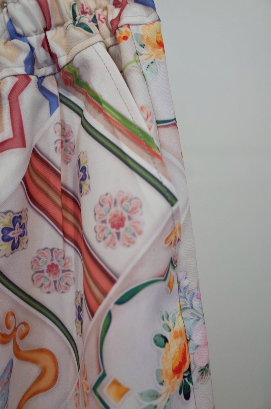 02 ワイドパンツ【マジョリカタイル】受注