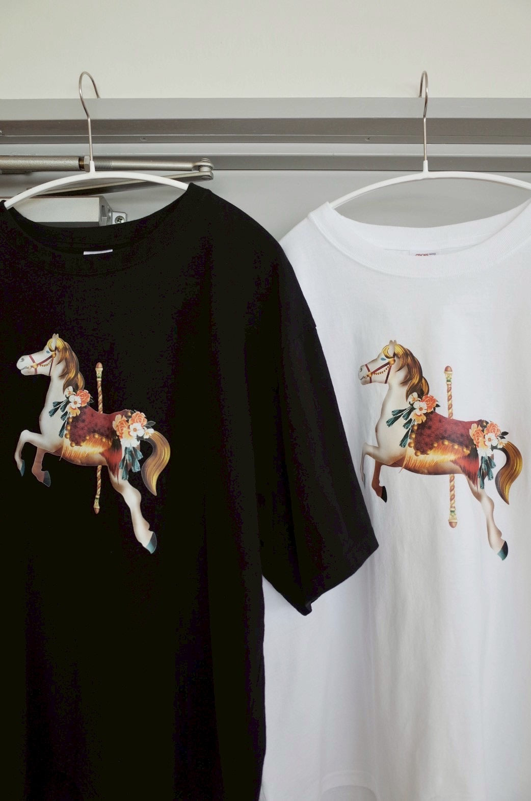 00 NEW オーバーTシャツ【Petite Go-Round/木馬】