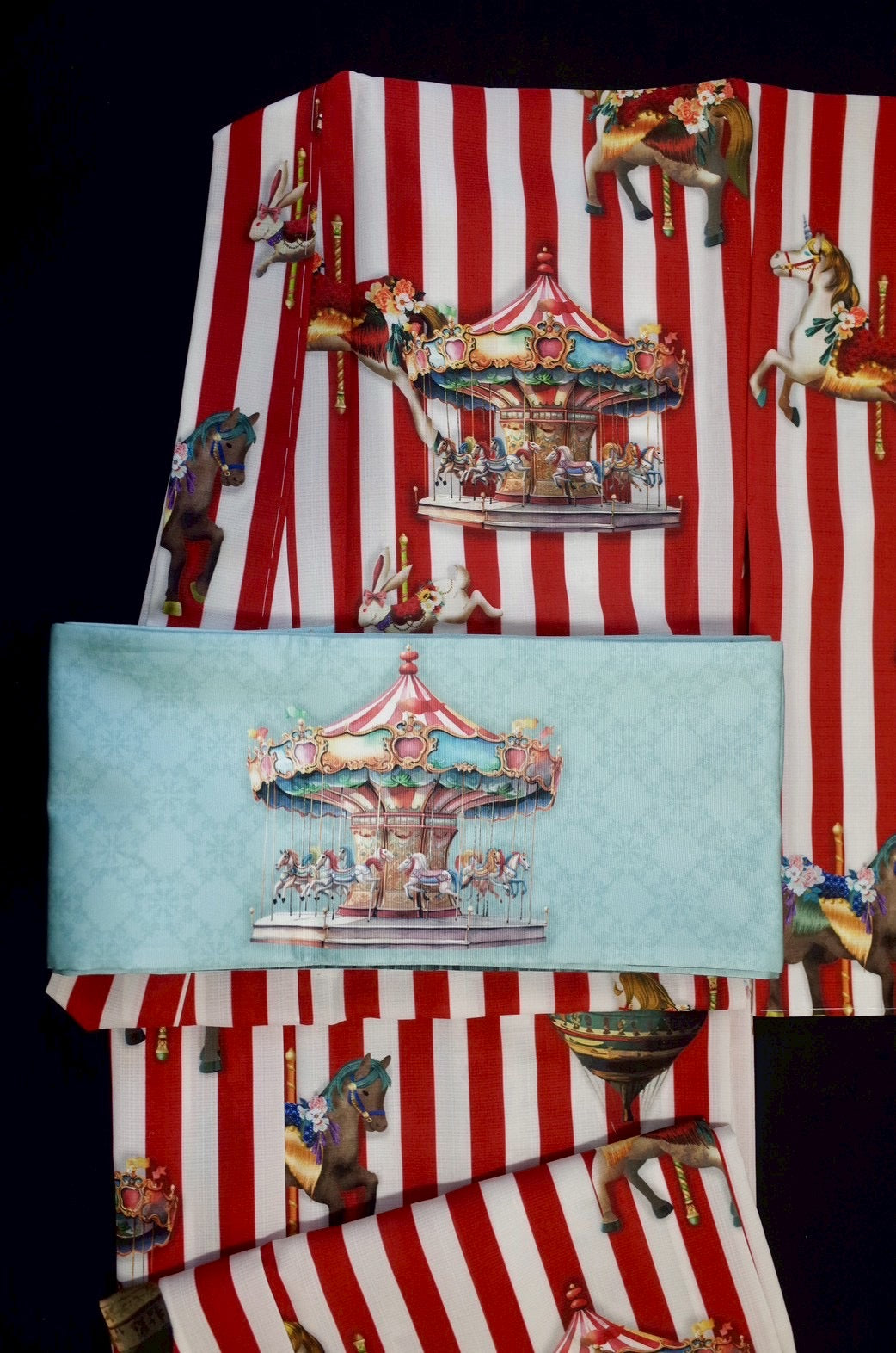 【26,000円→22,000円】シアターインビ　半幅帯 01 半幅帯【Petiet Go Round】 – theaterinvi
