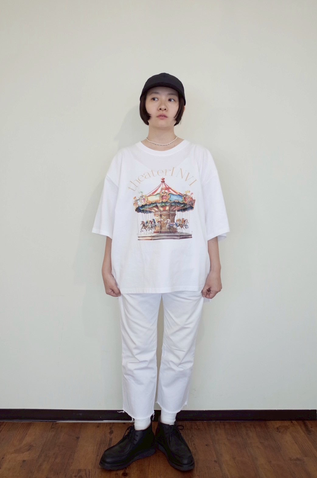 00 NEW オーバーTシャツ【Petite Go-Round/メリー】