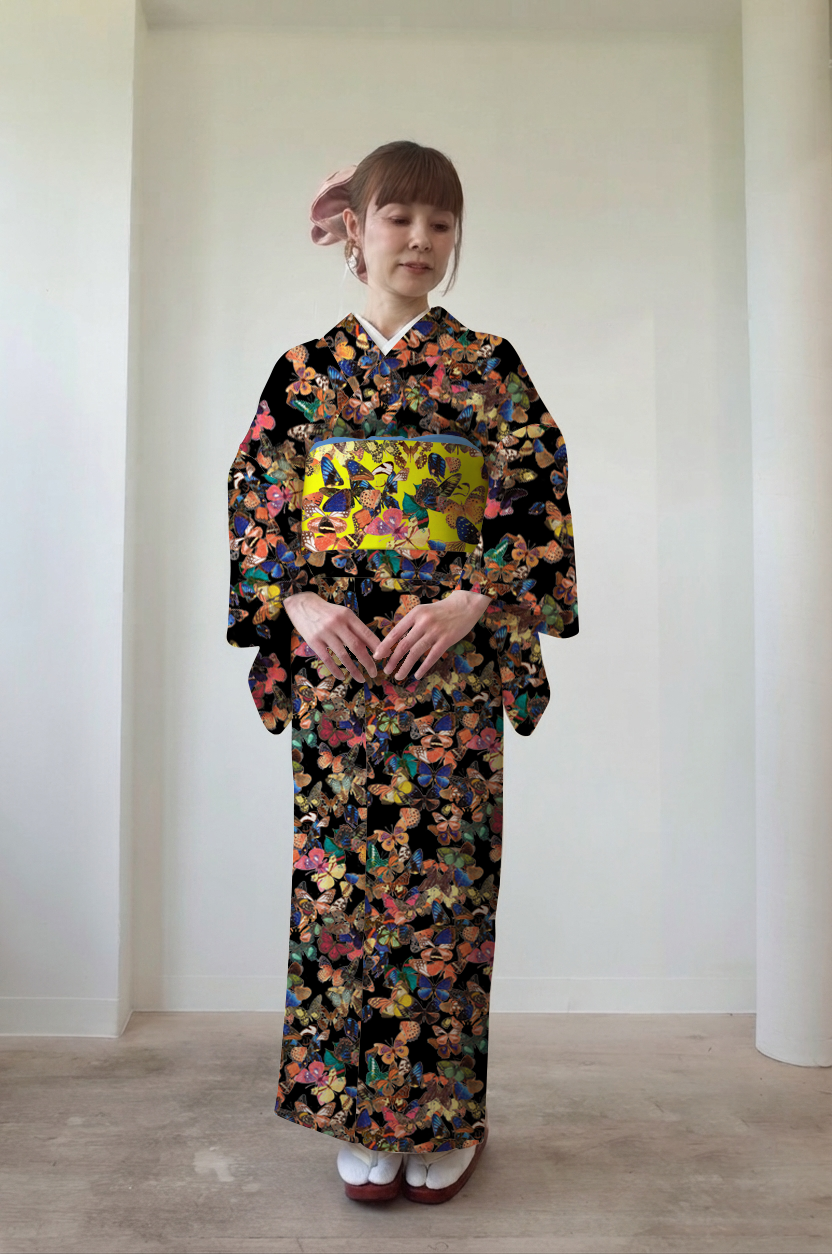 00 単衣【バタフライ】