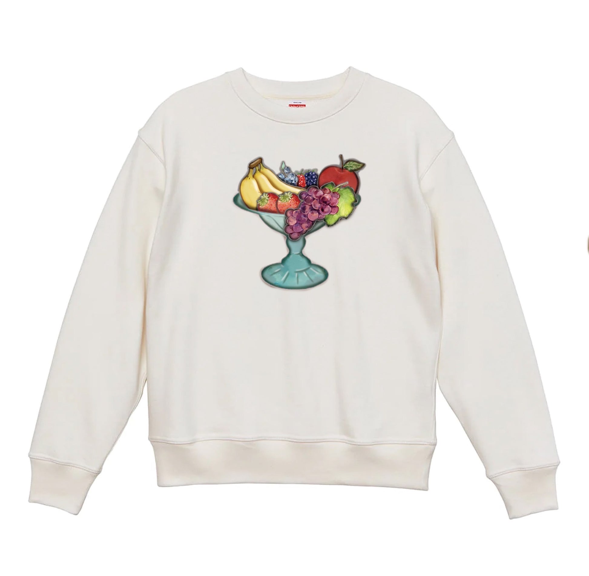 スウェット【フルーツパフェ】white&Black