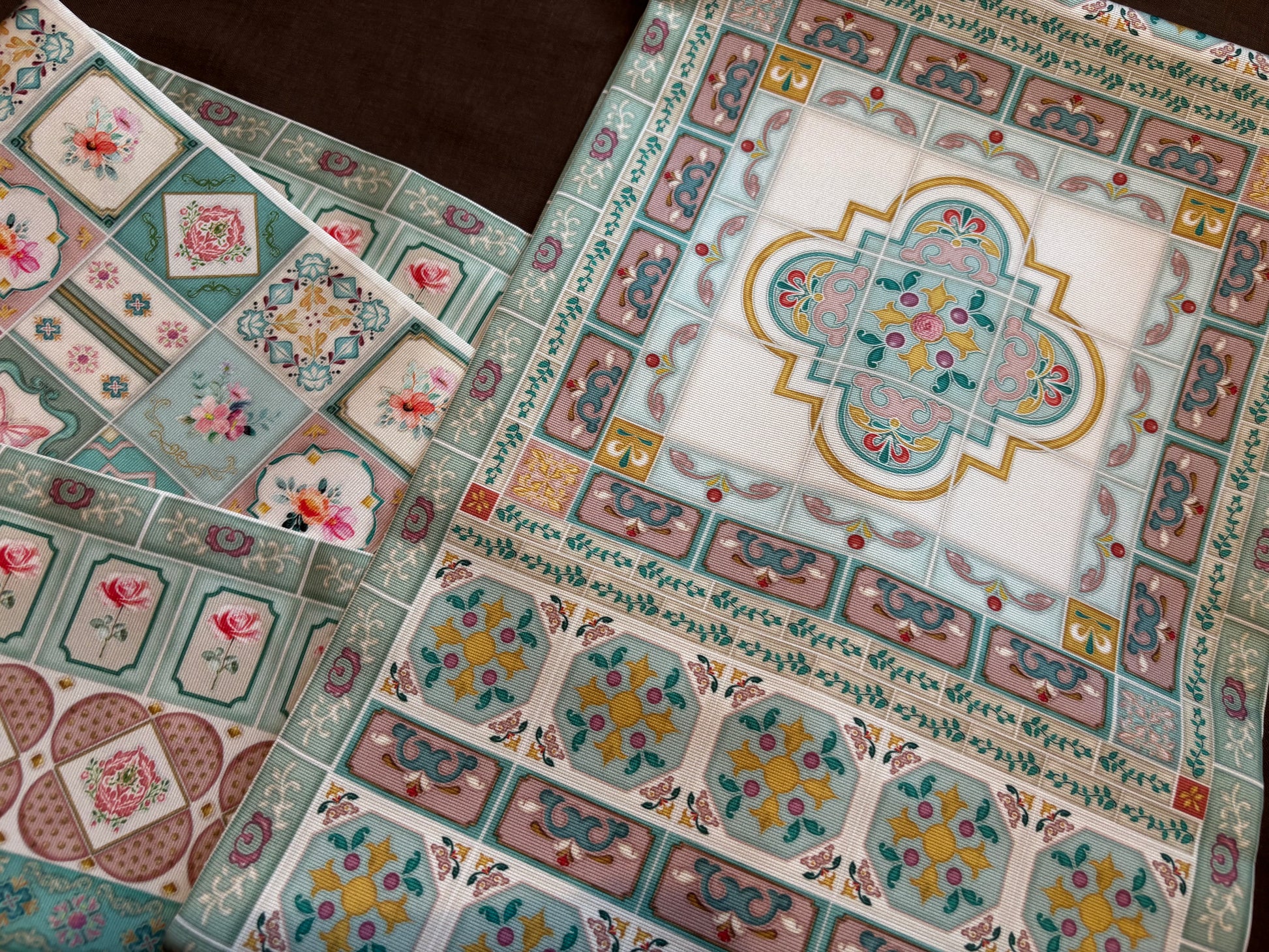 02【マジョリカタイル】名古屋帯