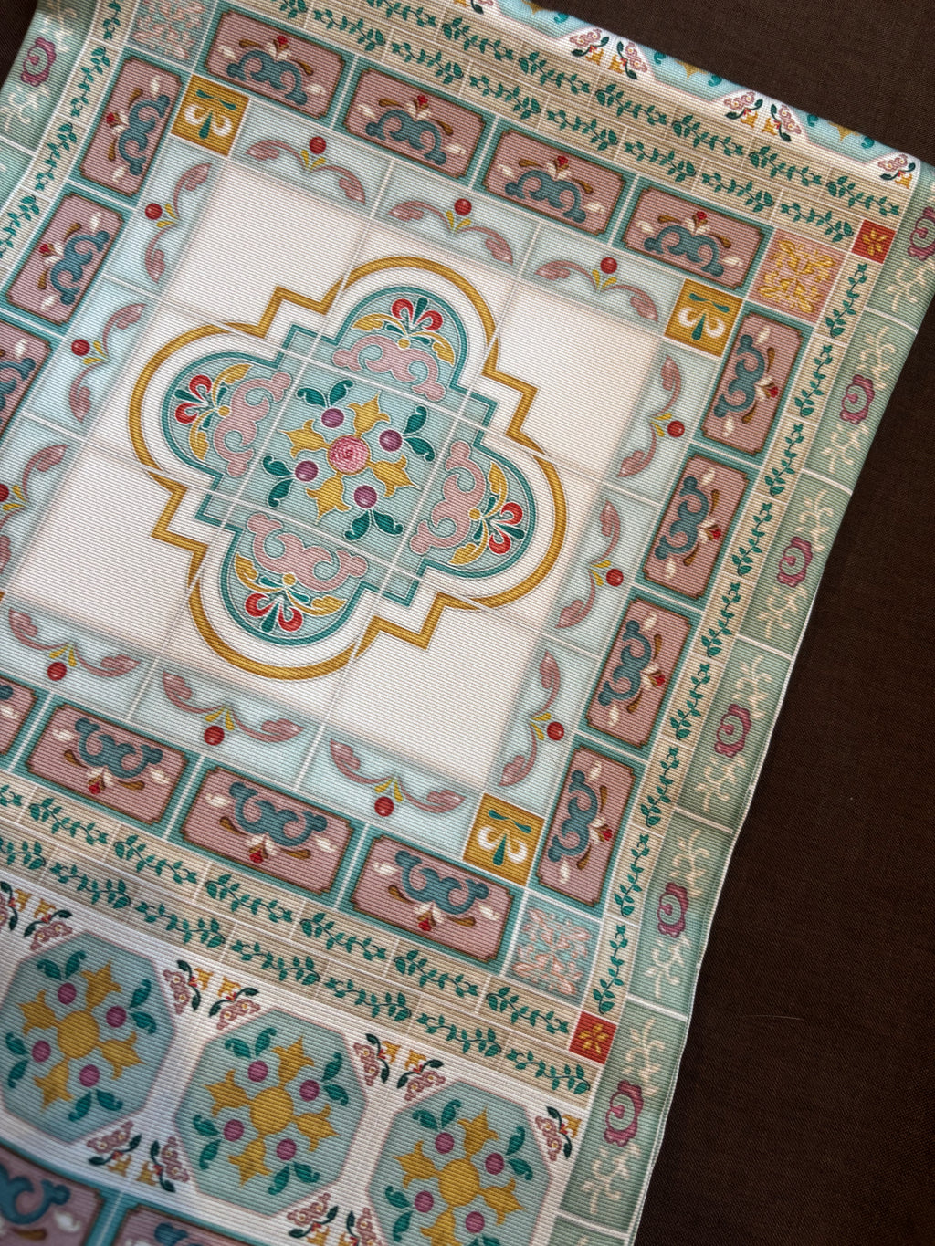 02【マジョリカタイル】名古屋帯