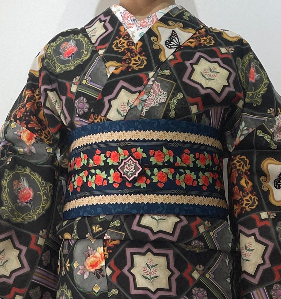 02【マジョリカタイル星花】帯留