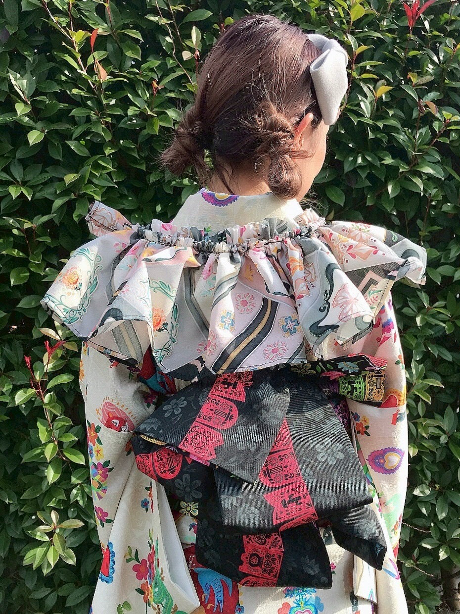 04 半幅帯【Mexicoガーランド】