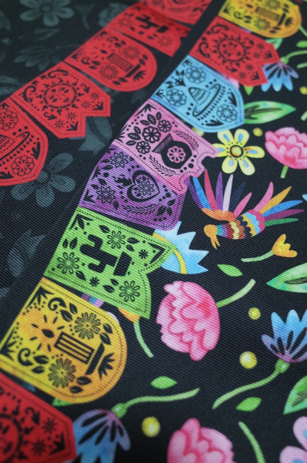 A3 Mexico style Limited set 2026【メキシコガーランド】半幅帯セット/Black