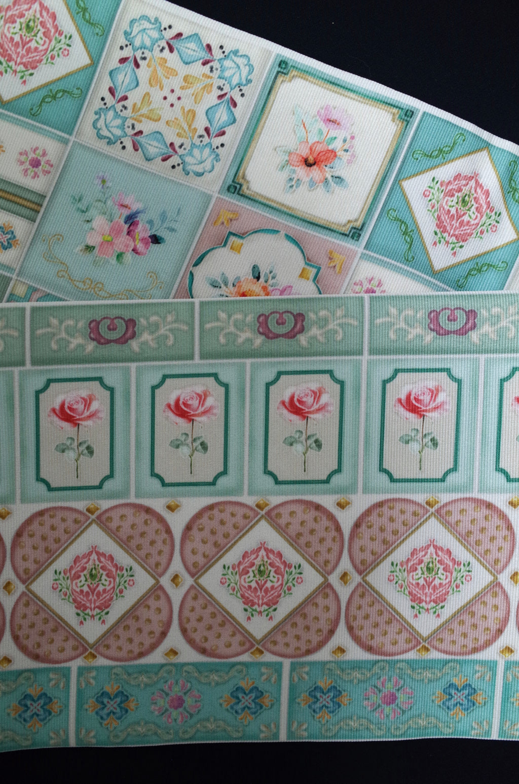 02【マジョリカタイル】名古屋帯